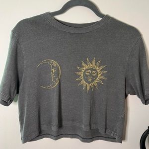 pacsun cropped T-shirt